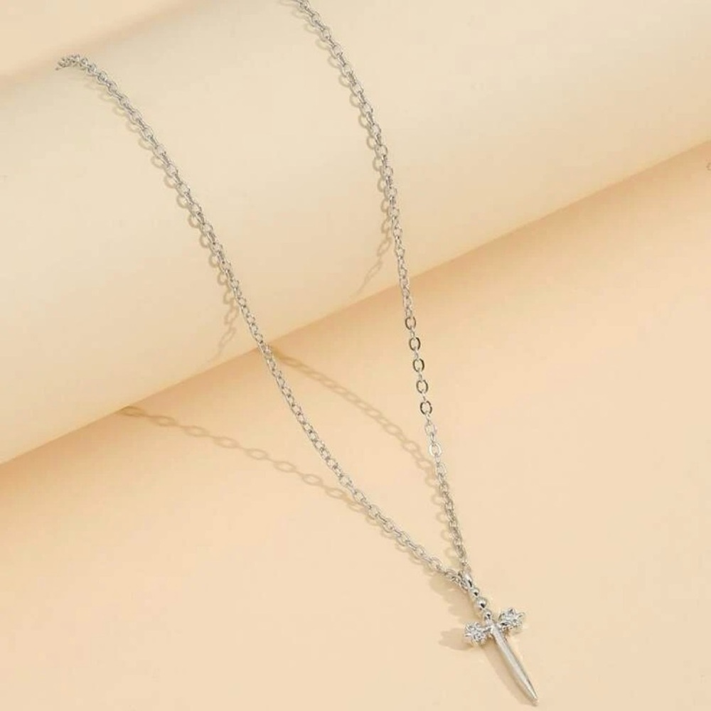 3/$30 sword pendant necklace